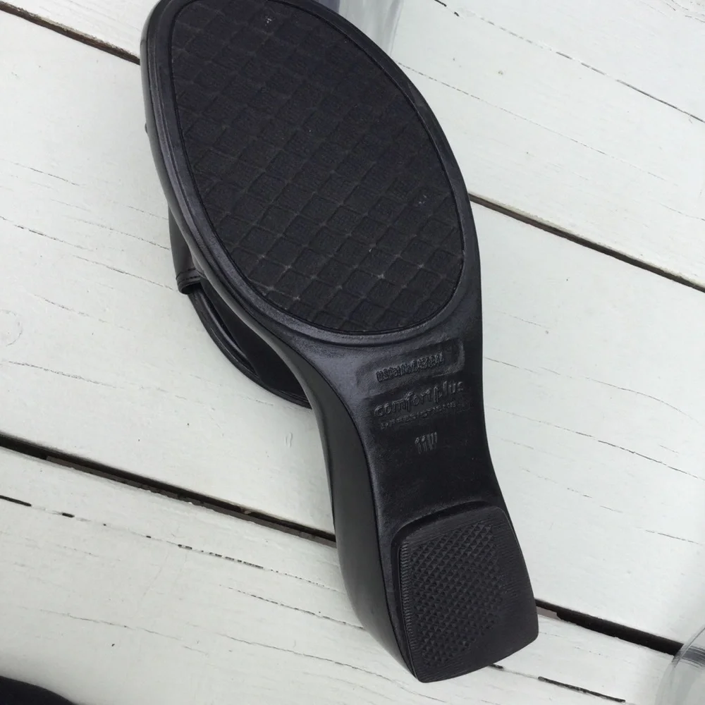 Comfort Plus Black Slide Women’s Shoes